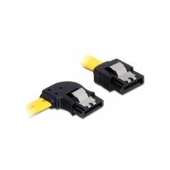 DeLOCK Serial ATA Cable Yellow 50cm - High-Quality, Reliable Data Transfer - 4043619828258